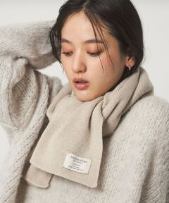 green label relaxing / グリーンレーベル リラクシング マフラー・ショール・スヌード・ストール | 【別注】＜Johnstons of Elgin＞ニット マフラー