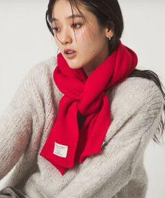 green label relaxing / グリーンレーベル リラクシング マフラー・ショール・スヌード・ストール | 【別注】＜Johnstons of Elgin＞ニット マフラー