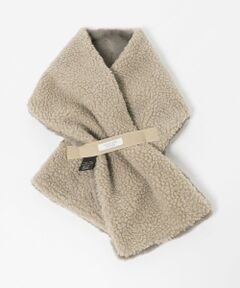 green label relaxing / グリーンレーベル リラクシング マフラー・ショール・スヌード・ストール | 【別注】＜INFIELDER DESIGN＞ボア リバーシブルマフラー