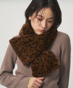 green label relaxing / グリーンレーベル リラクシング マフラー・ショール・スヌード・ストール | 【別注】＜INFIELDER DESIGN＞ボア リバーシブルマフラー