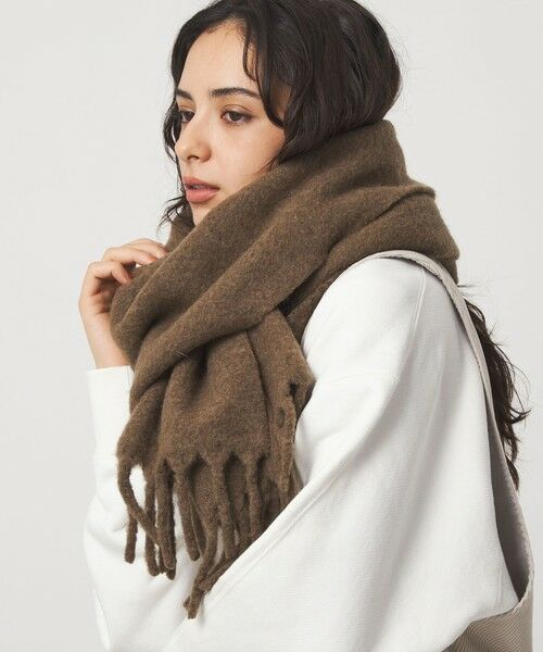 green label relaxing / グリーンレーベル リラクシング マフラー・ショール・スヌード・ストール | バルキーマフラー / ストール | 詳細13