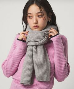 green label relaxing / グリーンレーベル リラクシング マフラー・ショール・スヌード・ストール | 【WEB限定】リブ ロング マフラー