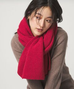 green label relaxing / グリーンレーベル リラクシング マフラー・ショール・スヌード・ストール | 【WEB限定】リブ ロング マフラー