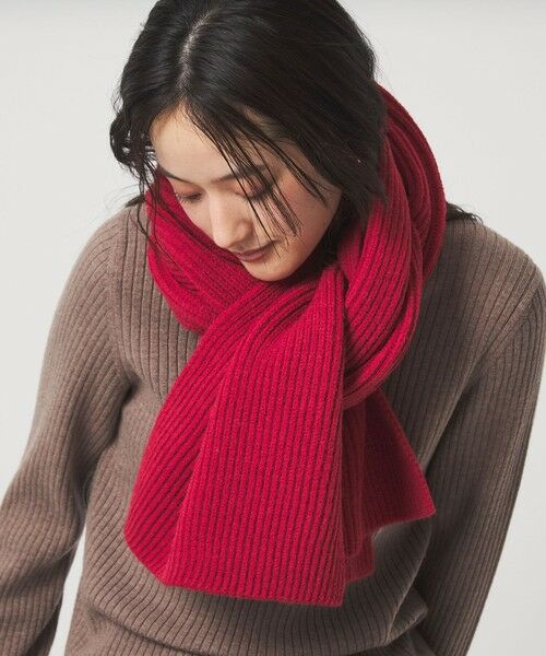 green label relaxing / グリーンレーベル リラクシング マフラー・ショール・スヌード・ストール | 【WEB限定】リブ ロング マフラー | 詳細9