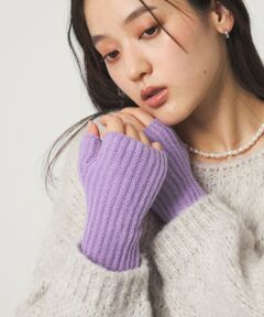 green label relaxing / グリーンレーベル リラクシング 手袋 | 【別注】＜Johnstons of Elgin＞ニットグローブ / 手袋