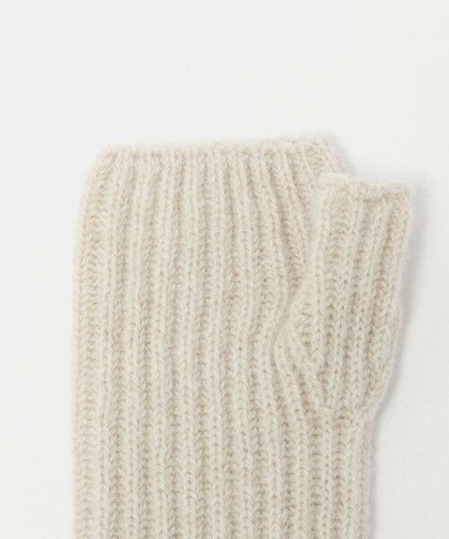green label relaxing / グリーンレーベル リラクシング 手袋 | 【別注】＜Johnstons of Elgin＞ニットグローブ / 手袋 | 詳細8
