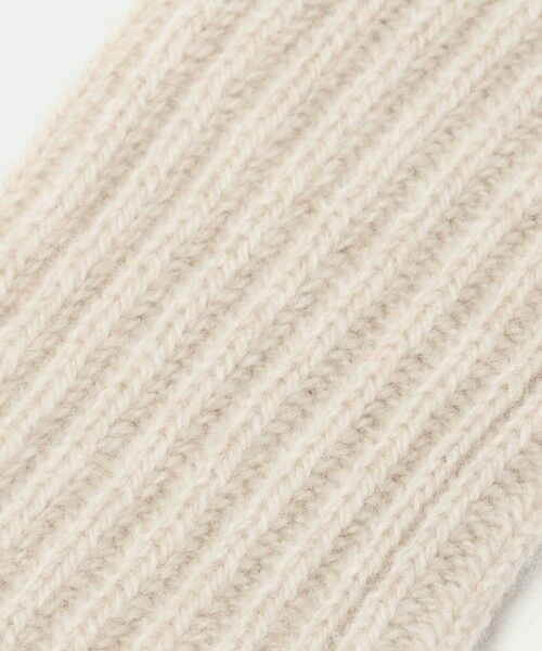 green label relaxing / グリーンレーベル リラクシング 手袋 | 【別注】＜Johnstons of Elgin＞ニットグローブ / 手袋 | 詳細10