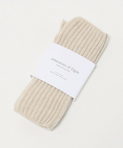 green label relaxing / グリーンレーベル リラクシング 手袋 | 【別注】＜Johnstons of Elgin＞ニットグローブ / 手袋 | 詳細11