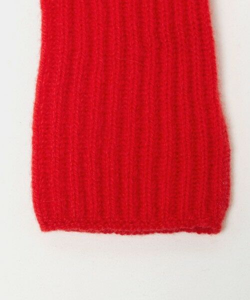 green label relaxing / グリーンレーベル リラクシング 手袋 | 【別注】＜Johnstons of Elgin＞ニットグローブ / 手袋 | 詳細16