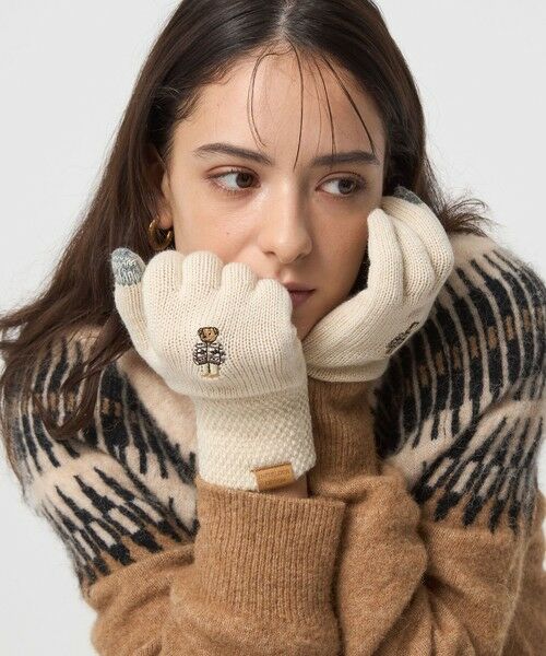 green label relaxing / グリーンレーベル リラクシング 手袋 | 【別注】＜INFIELDER DESIGN＞ベアー グローブ 手袋  タッチパネル対応 | 詳細7