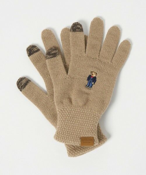 green label relaxing / グリーンレーベル リラクシング 手袋 | 【別注】＜INFIELDER DESIGN＞ベアー グローブ 手袋  タッチパネル対応 | 詳細15