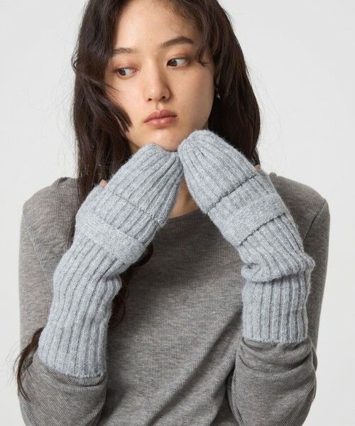 green label relaxing / グリーンレーベル リラクシング 手袋 | 2WAY フラップ アームウォーマー / 手袋 | 詳細6