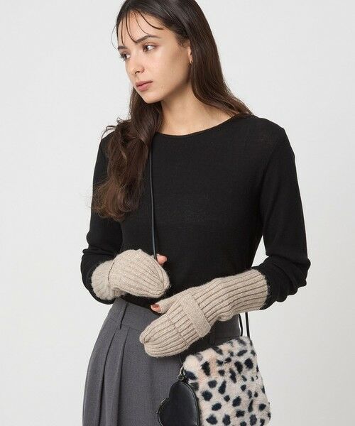 green label relaxing / グリーンレーベル リラクシング 手袋 | 2WAY フラップ アームウォーマー / 手袋 | 詳細13