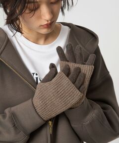 green label relaxing / グリーンレーベル リラクシング 手袋 | アームウォーマー 3WAY グローブ / 手袋　タッチパネル対応