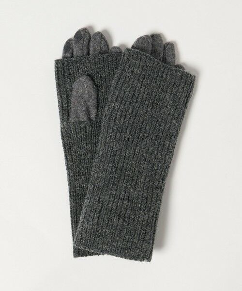 green label relaxing/グリーンレーベル リラクシング アームウォーマー 3WAY グローブ / 手袋 タッチパネル対応 MD. GRAY FREE green label relaxing/グリーンレーベル リラクシング アームウォーマー 3WAY グローブ / 手袋 タッチパネル対応 MD. GRAY FREE