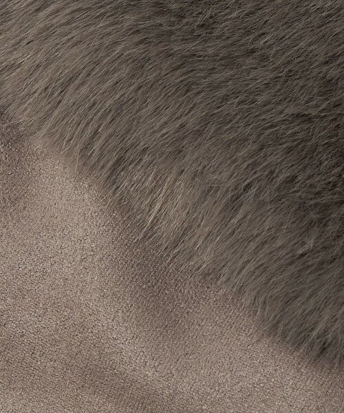 green label relaxing / グリーンレーベル リラクシング 手袋 | フェイクファー 切り替え アームウォーマー | 詳細13