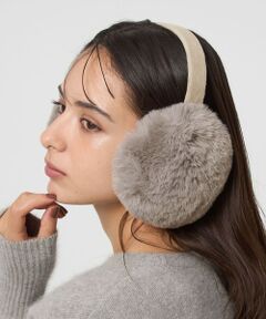 green label relaxing / グリーンレーベル リラクシング キャップ | フェイクファー イヤマフ / イヤーマフ