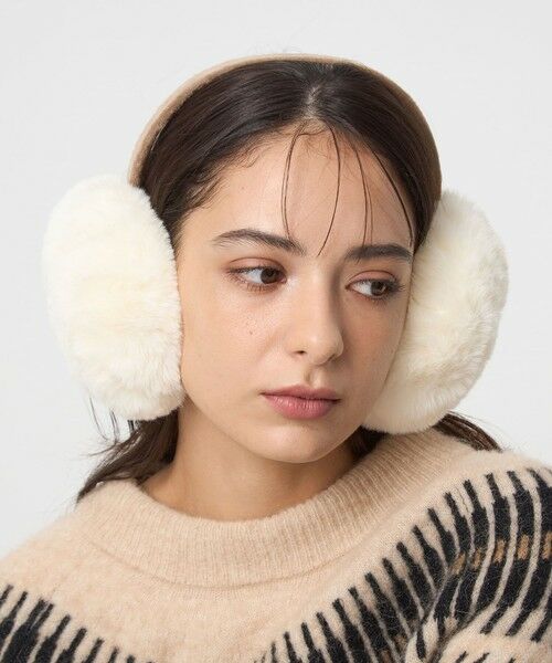 green label relaxing / グリーンレーベル リラクシング キャップ | フェイクファー イヤマフ / イヤーマフ | 詳細1