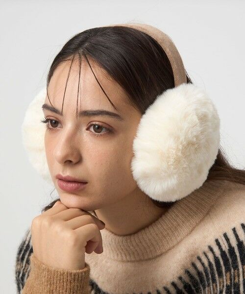 green label relaxing / グリーンレーベル リラクシング キャップ | フェイクファー イヤマフ / イヤーマフ | 詳細3