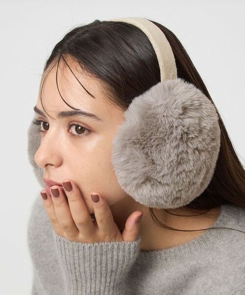 green label relaxing / グリーンレーベル リラクシング キャップ | フェイクファー イヤマフ / イヤーマフ | 詳細7