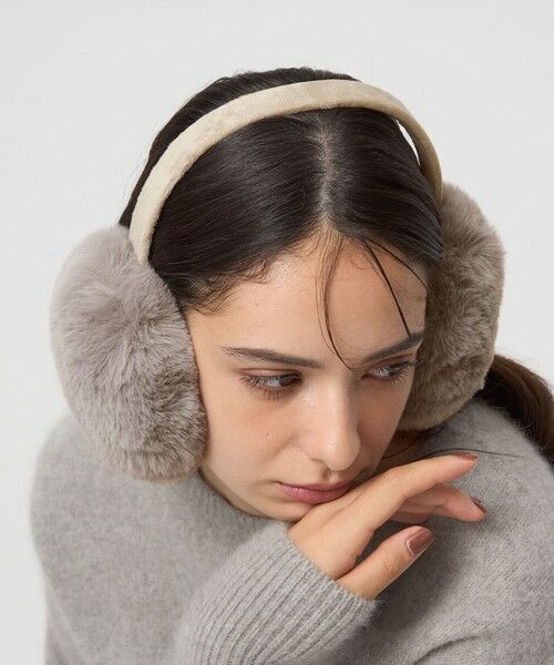 green label relaxing / グリーンレーベル リラクシング キャップ | フェイクファー イヤマフ / イヤーマフ | 詳細9