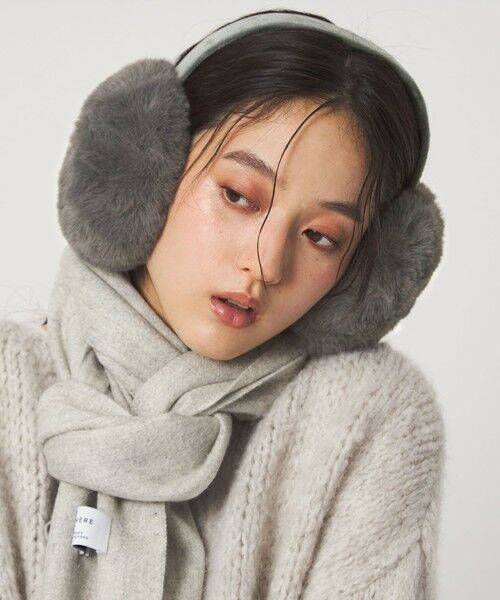 green label relaxing / グリーンレーベル リラクシング キャップ | フェイクファー イヤマフ / イヤーマフ | 詳細12