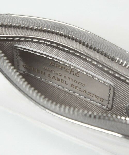 green label relaxing / グリーンレーベル リラクシング カードケース・名刺入れ・定期入れ | 【別注】＜perche＞2WAY ストラップ カードケーズ / シルバー | 詳細10