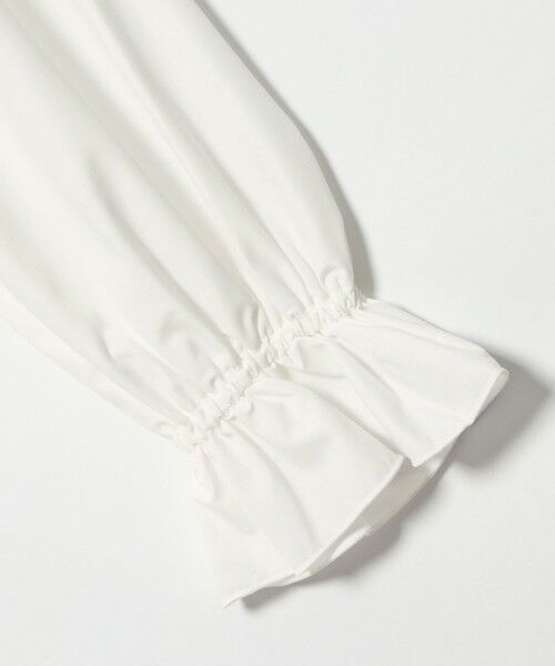 green label relaxing / グリーンレーベル リラクシング シャツ・ブラウス | スタンドカラー フリルリボン ブラウス/ キッズ 110cm-130cm | 詳細15