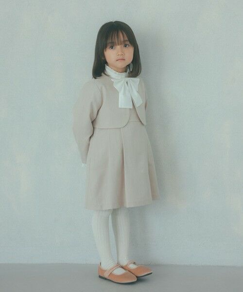 green label relaxing / グリーンレーベル リラクシング シャツ・ブラウス | スタンドカラー フリルリボン ブラウス/ キッズ 110cm-130cm | 詳細5