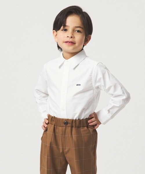 green label relaxing / グリーンレーベル リラクシング シャツ・ブラウス | オックスシャツ / キッズ 110cm-130cm | 詳細1