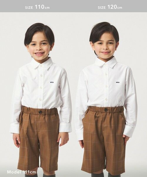 green label relaxing / グリーンレーベル リラクシング シャツ・ブラウス | オックスシャツ / キッズ 110cm-130cm | 詳細3