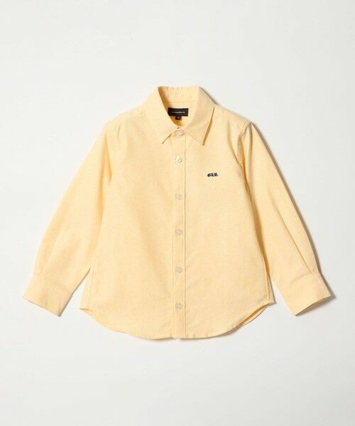 green label relaxing/グリーンレーベル リラクシング オックスシャツ / キッズ 110cm-130cm YELLOW 120cm green label relaxing/グリーンレーベル リラクシング オックスシャツ / キッズ 110cm-130cm YELLOW 120cm