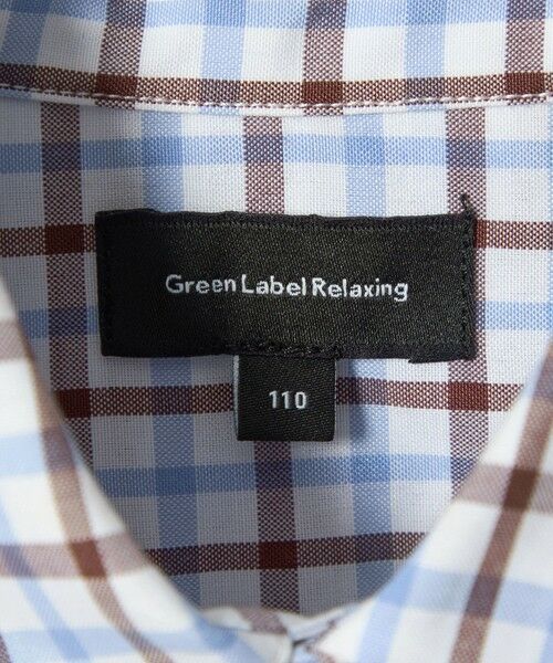 green label relaxing / グリーンレーベル リラクシング シャツ・ブラウス | チェックシャツ / キッズ 110cm-130cm | 詳細18