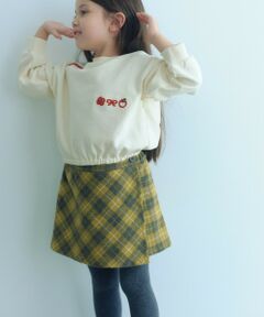 チェーンステッチ 裏毛プルオーバー / トレーナー100cm-160cm