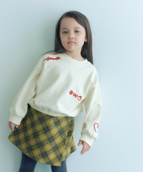 green label relaxing / グリーンレーベル リラクシング カットソー | チェーンステッチ 裏毛プルオーバー / トレーナー100cm-160cm | 詳細1