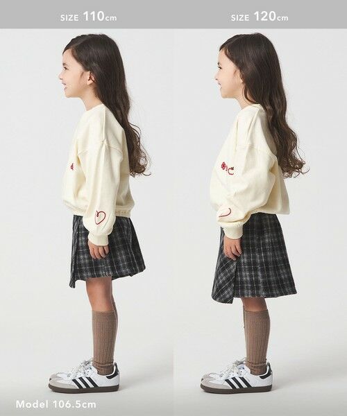 green label relaxing / グリーンレーベル リラクシング カットソー | チェーンステッチ 裏毛プルオーバー / トレーナー100cm-160cm | 詳細8