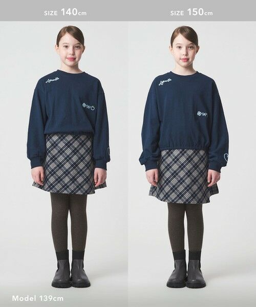 green label relaxing / グリーンレーベル リラクシング カットソー | チェーンステッチ 裏毛プルオーバー / トレーナー100cm-160cm | 詳細18