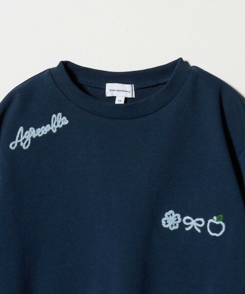 green label relaxing / グリーンレーベル リラクシング カットソー | チェーンステッチ 裏毛プルオーバー / トレーナー100cm-160cm | 詳細23