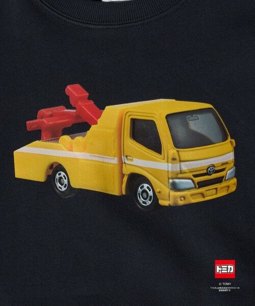 green label relaxing / グリーンレーベル リラクシング カットソー | 【別注】＜TOMICA＞袖ロゴ 裏毛スウェット / トレーナー / キッズ  100cm-130cm | 詳細19