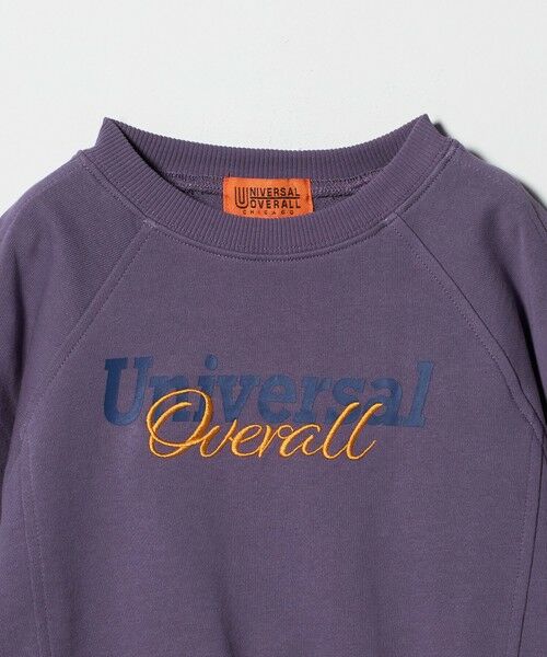 green label relaxing / グリーンレーベル リラクシング スウェット | 【別注】＜UNIVERSAL OVERALL＞刺しゅう スウェット / トレーナー / キッズ  100cm-130cm | 詳細14