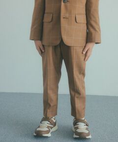 green label relaxing / グリーンレーベル リラクシング セットアップ | ウィンドペン チェック パンツ / キッズ 110cm-130cm