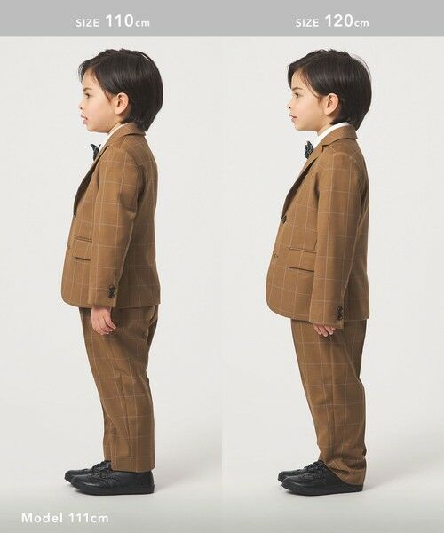 green label relaxing / グリーンレーベル リラクシング セットアップ | ウィンドペン チェック パンツ / キッズ 110cm-130cm | 詳細4