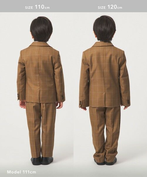 green label relaxing / グリーンレーベル リラクシング セットアップ | ウィンドペン チェック パンツ / キッズ 110cm-130cm | 詳細5