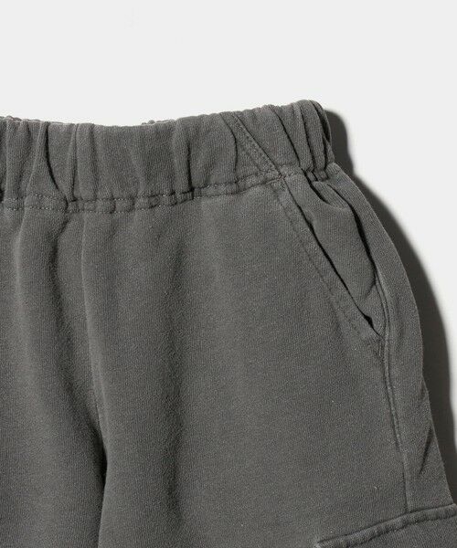 green label relaxing / グリーンレーベル リラクシング その他パンツ | 裏毛 ワイドカーゴパンツ(MDグレー)/ キッズ 100cm-160cm | 詳細17