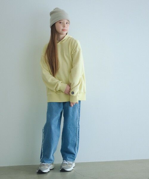 green label relaxing / グリーンレーベル リラクシング デニムパンツ | フリンジデザイン デニム パンツ / キッズ  100cm-160cm | 詳細5