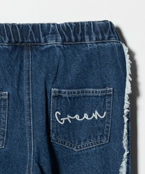 green label relaxing / グリーンレーベル リラクシング デニムパンツ | フリンジデザイン デニム パンツ / キッズ  100cm-160cm | 詳細24