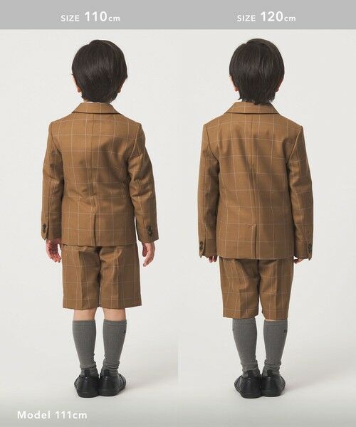 green label relaxing / グリーンレーベル リラクシング セットアップ | ウィンドペン チェック ショートパンツ / キッズ 110cm-130cm | 詳細6