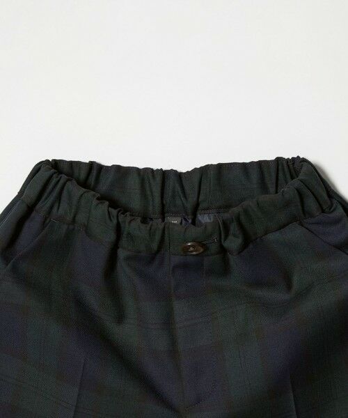 green label relaxing / グリーンレーベル リラクシング セットアップ | TRW ブラックウォッチ ショートパンツ / キッズ 110cm-130cm | 詳細12