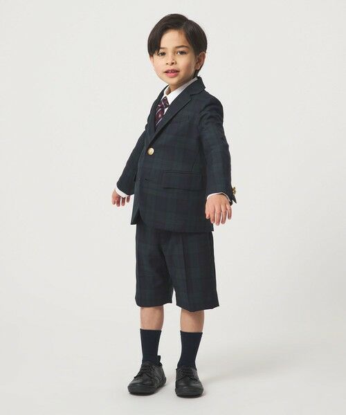 green label relaxing / グリーンレーベル リラクシング セットアップ | TRW ブラックウォッチ ショートパンツ / キッズ 110cm-130cm | 詳細3