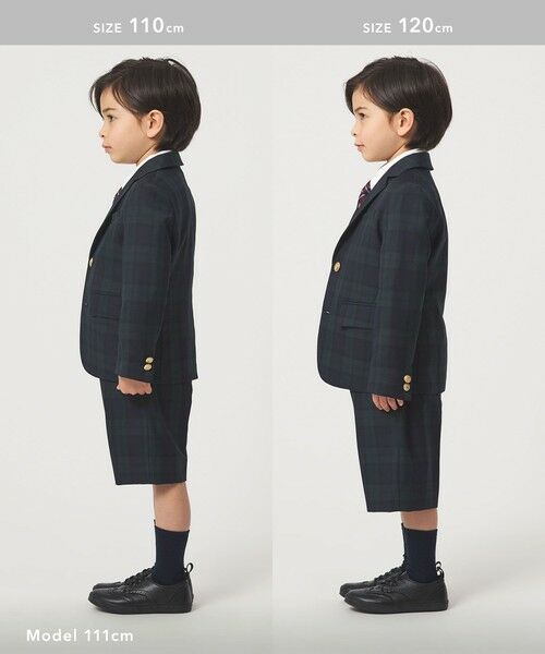 green label relaxing / グリーンレーベル リラクシング セットアップ | TRW ブラックウォッチ ショートパンツ / キッズ 110cm-130cm | 詳細5